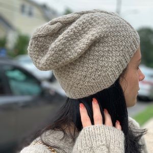 New Handmade Just Knitted Wool Beanie Hat